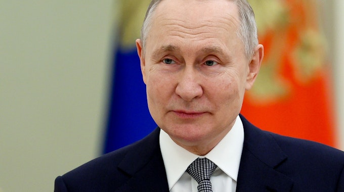 Der russische Präsident Wladimir Putin am 22.03.2023.