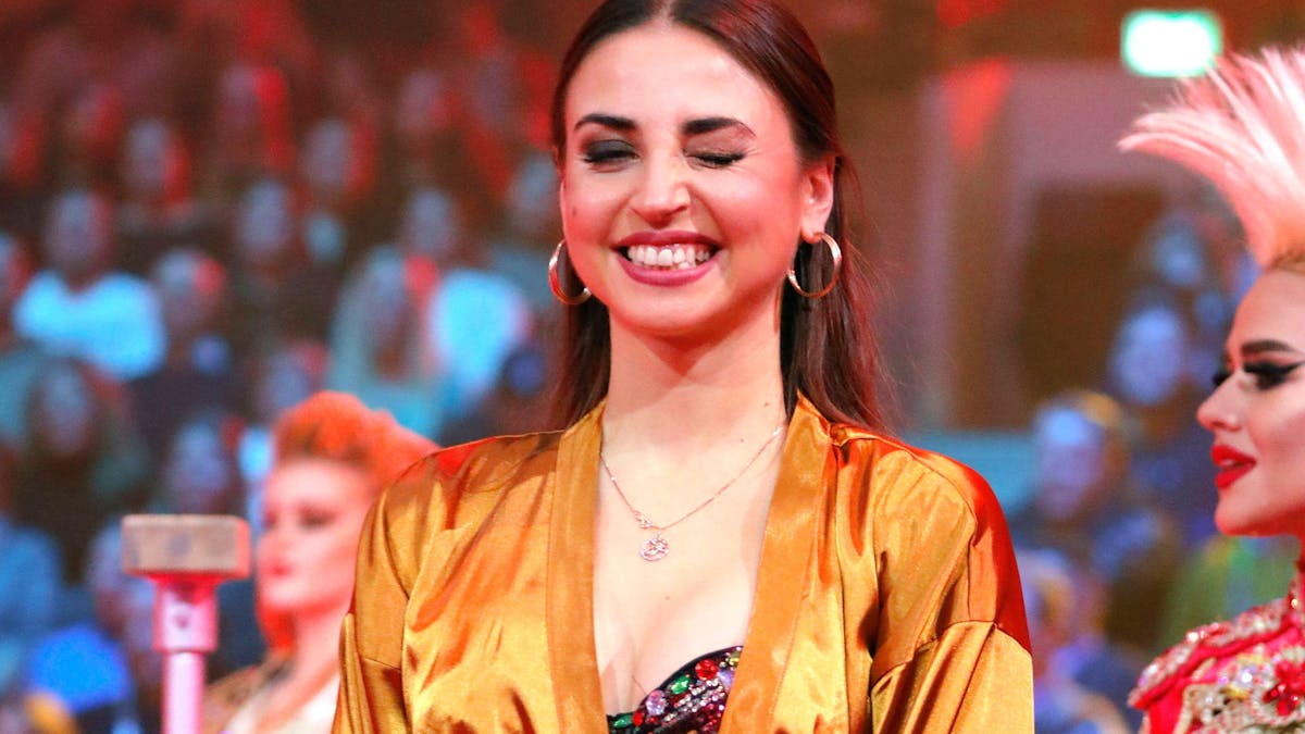 Ekaterina Leonova am 8. Dezember 2022 bei der Aufzeichnung der SAT.1-Sendung „Stars in der Manege“ im Circus Krone Bau in München.
