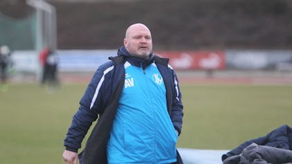 Trainer Alexander Voigt vom Siegburger SV 04