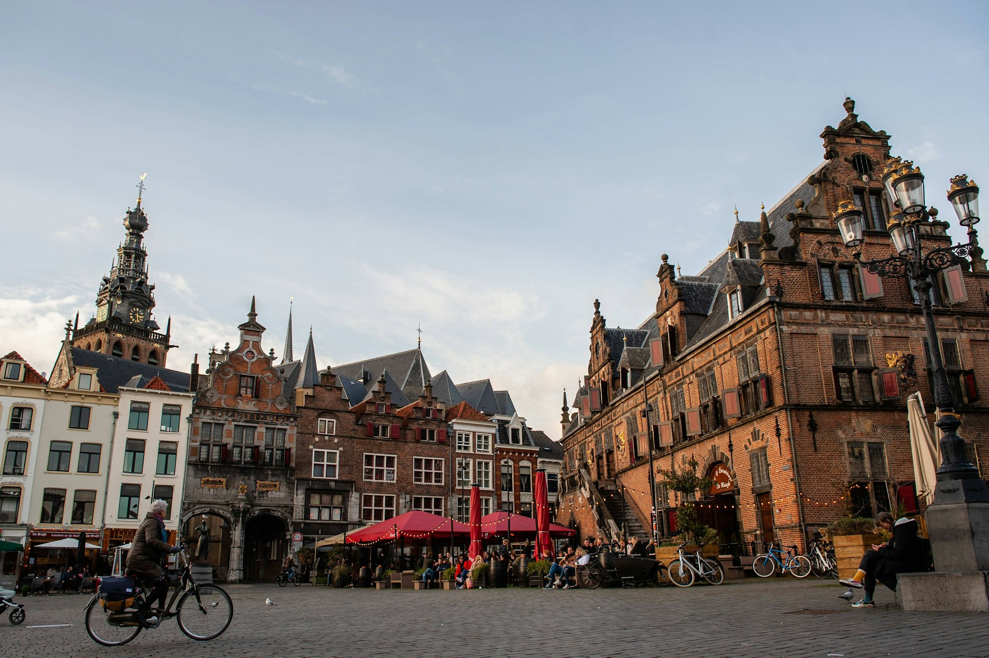 Historische Innenstadt in Nimwegen, Niederlande.