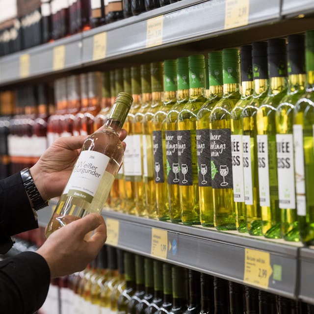 23,1 Liter Wein und Schaumwein trinkt der Deutsche durchschnittlich pro Jahr.