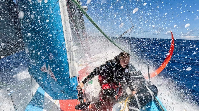 Boris Herrmanns Rennyacht „Malizia - Seaexplorer“ ist bereit für die längste und schwerste Etappe im Ocean Race