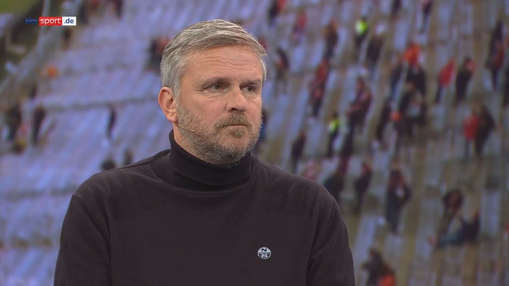 Sky-Experte Dietmar Hamann bei der Bundesliga-Berichterstattung des Pay-TV-Senders.