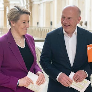Franziska Giffey (SPD) und Kai Wegner (CDU)
