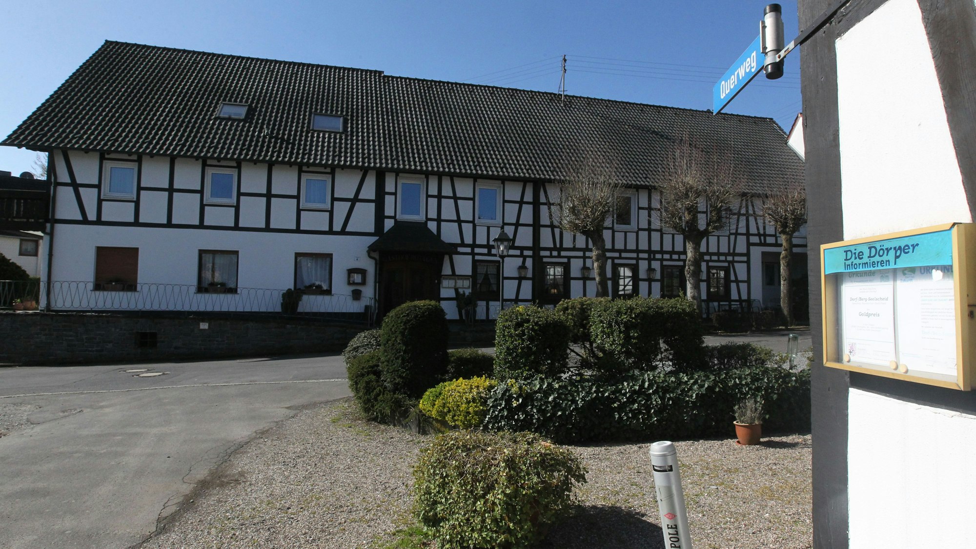 Das Haus Röttgen im Ortskern von Seelscheid.