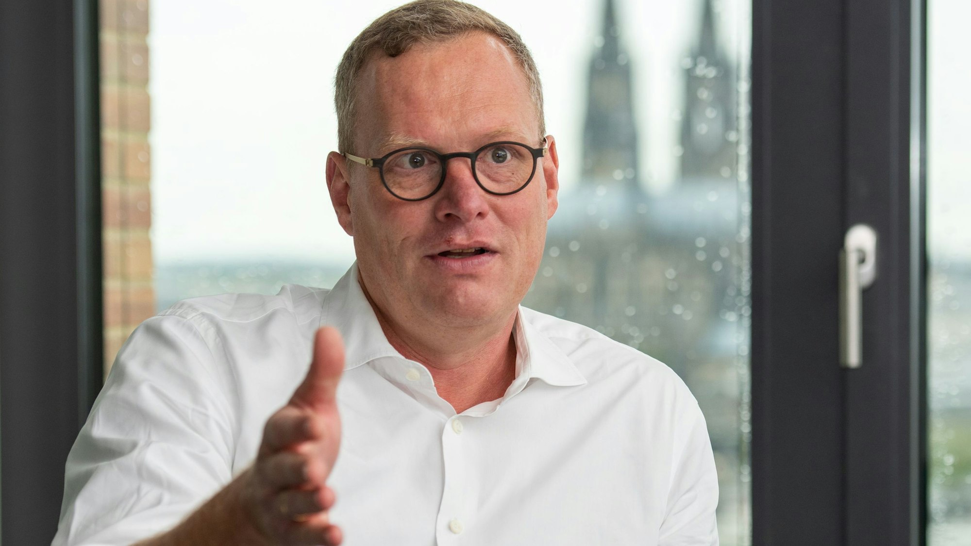Dr. Carsten Schildknecht, CEO Zurich Gruppe Deutschland Interview 01.10.2019 Foto: Uwe Weiser