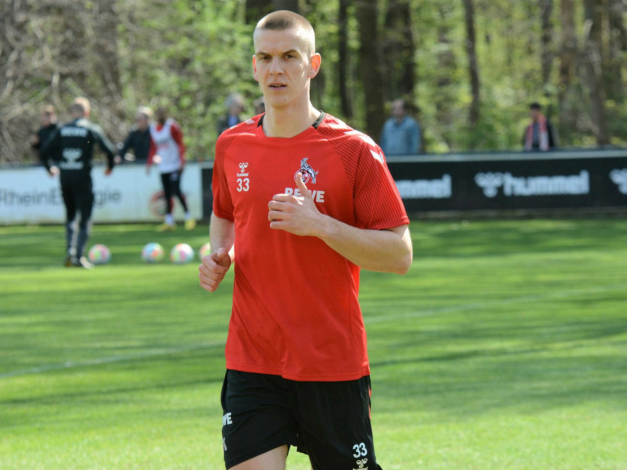 Florian Dietz im Training des 1. FC Köln