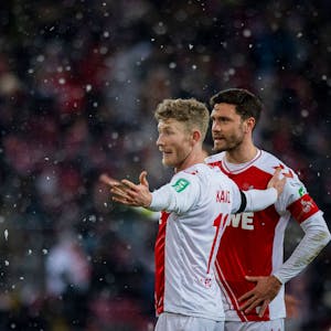 Noch stehen Florian Kainz und Jonas Hector gemeinsam auf dem Platz, von der kommenden Saison an muss Kainz einen größeren Teil der Verantwortung tragen.