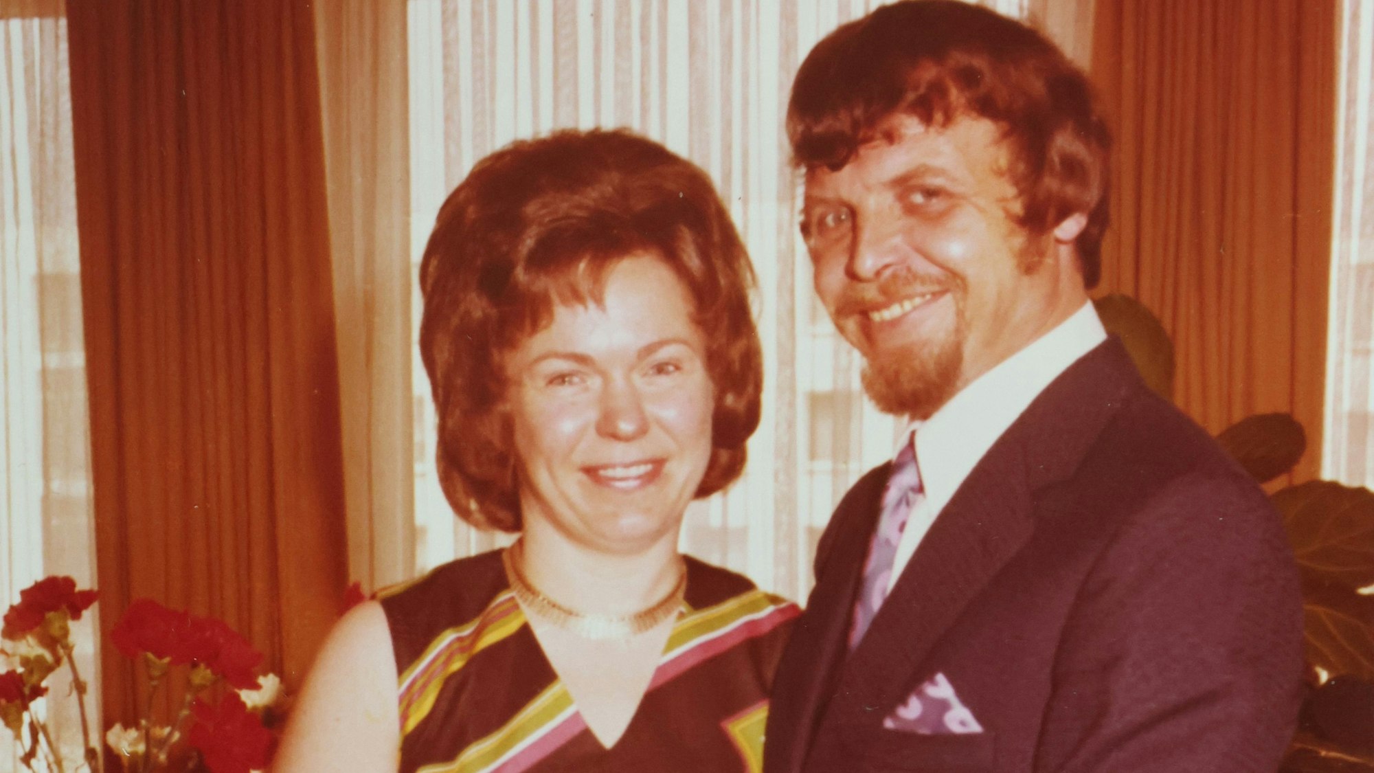 Emily und Hans-Joachim Kloiber bei ihrer Eheschließung 1973 in Köln-Mülheim.