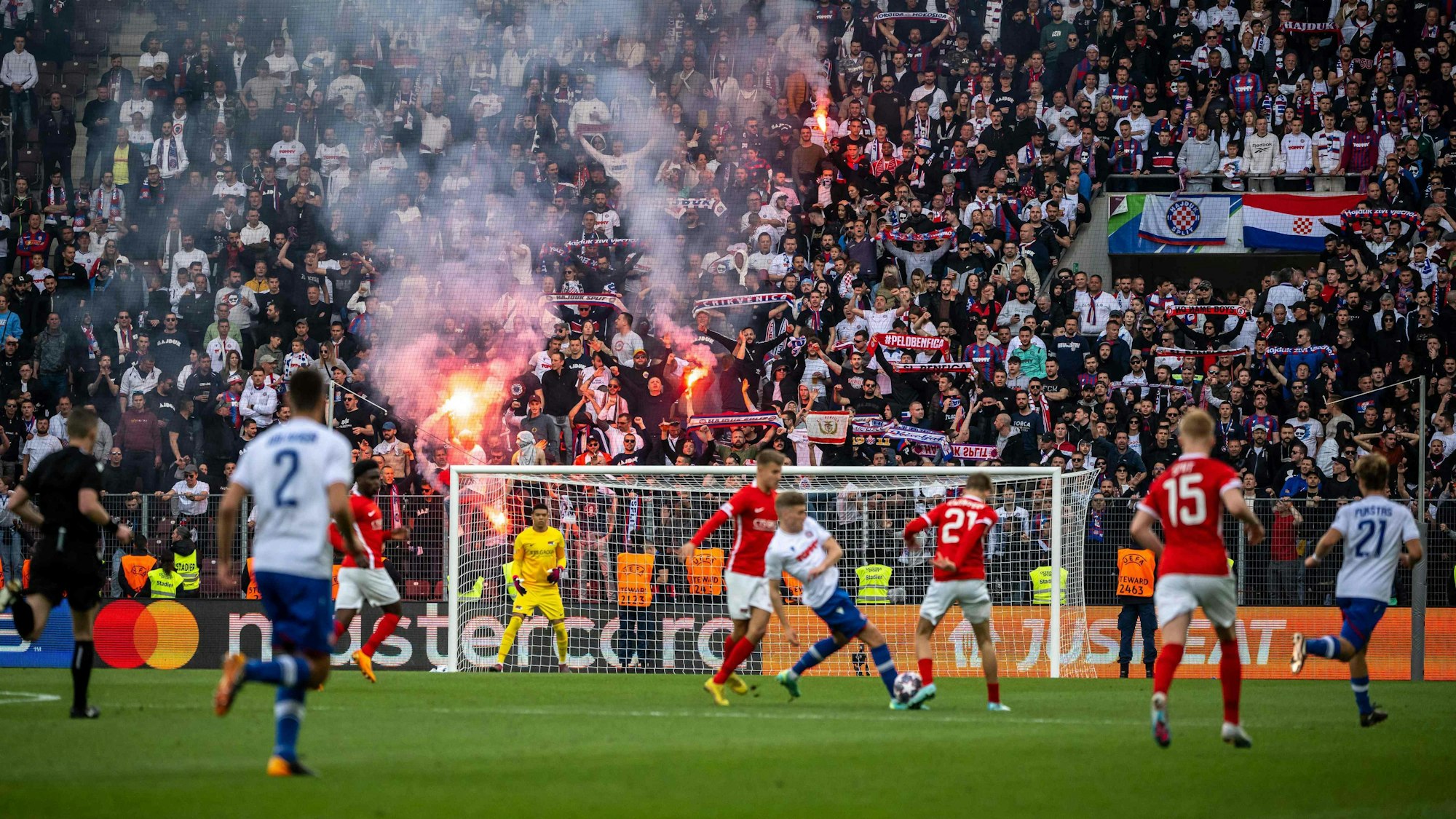 AZ Alkmaar gegen Hajduk Split im Finale der UEFA Youth League.