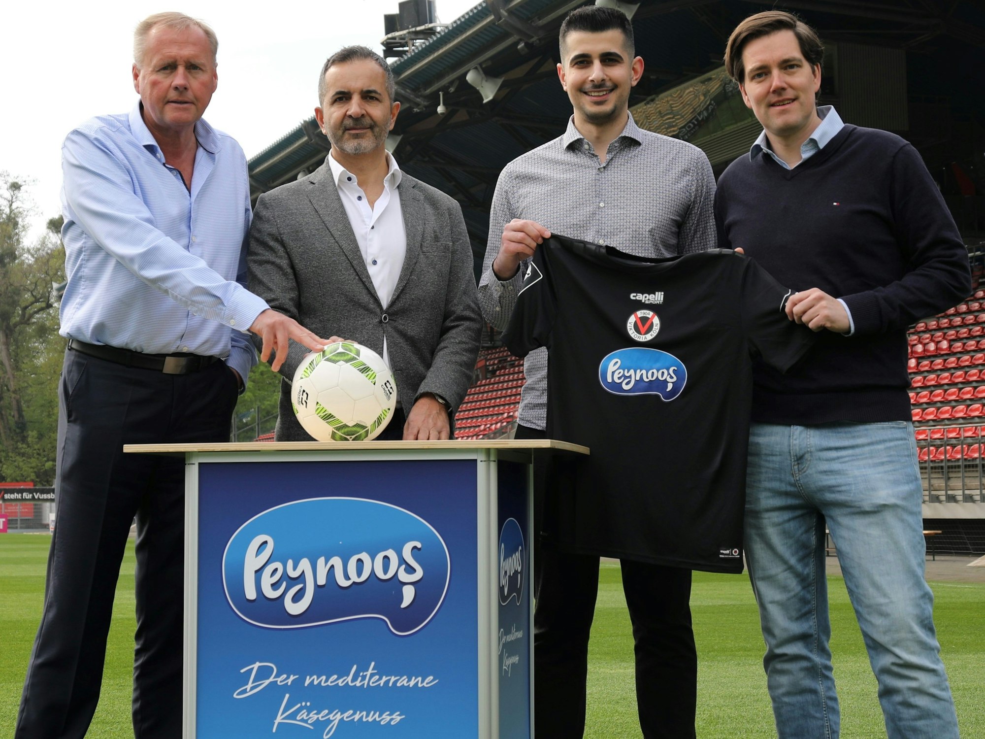 Peynoos wird neuer Trikot-Sponsor bei Viktoria Köln.