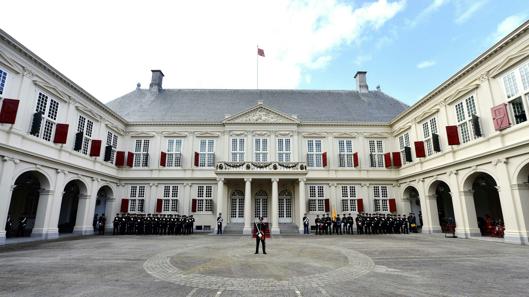 Das Foto zeigt den Palast Noordeinde.