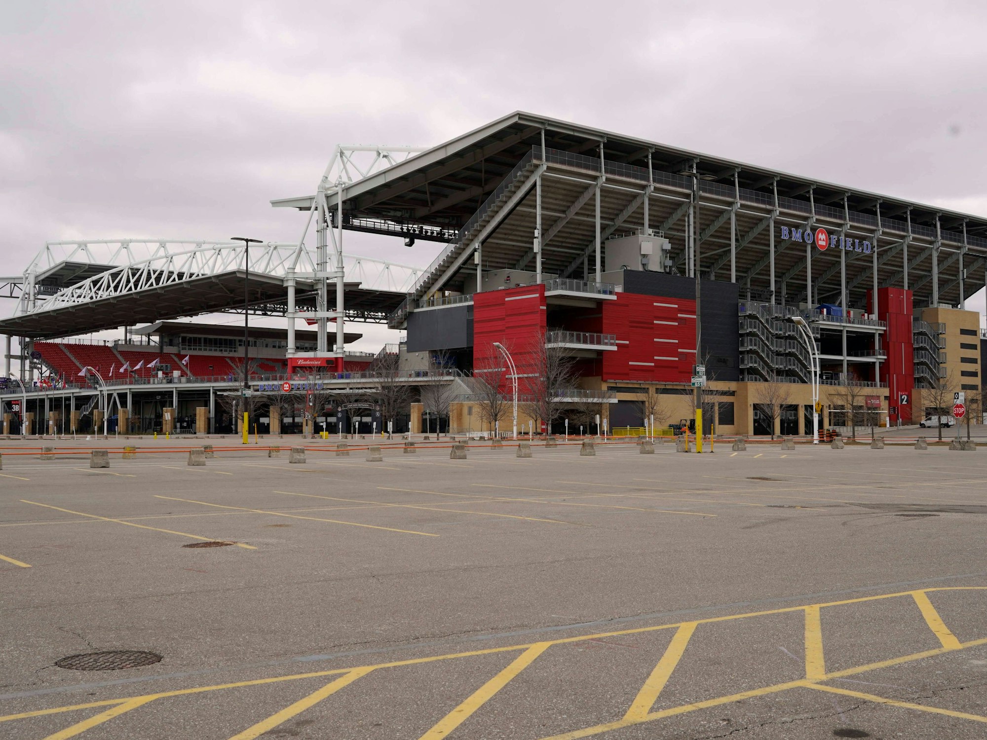 Das BMO Field Stadion in Toronto, Kanada am 14. März 2020