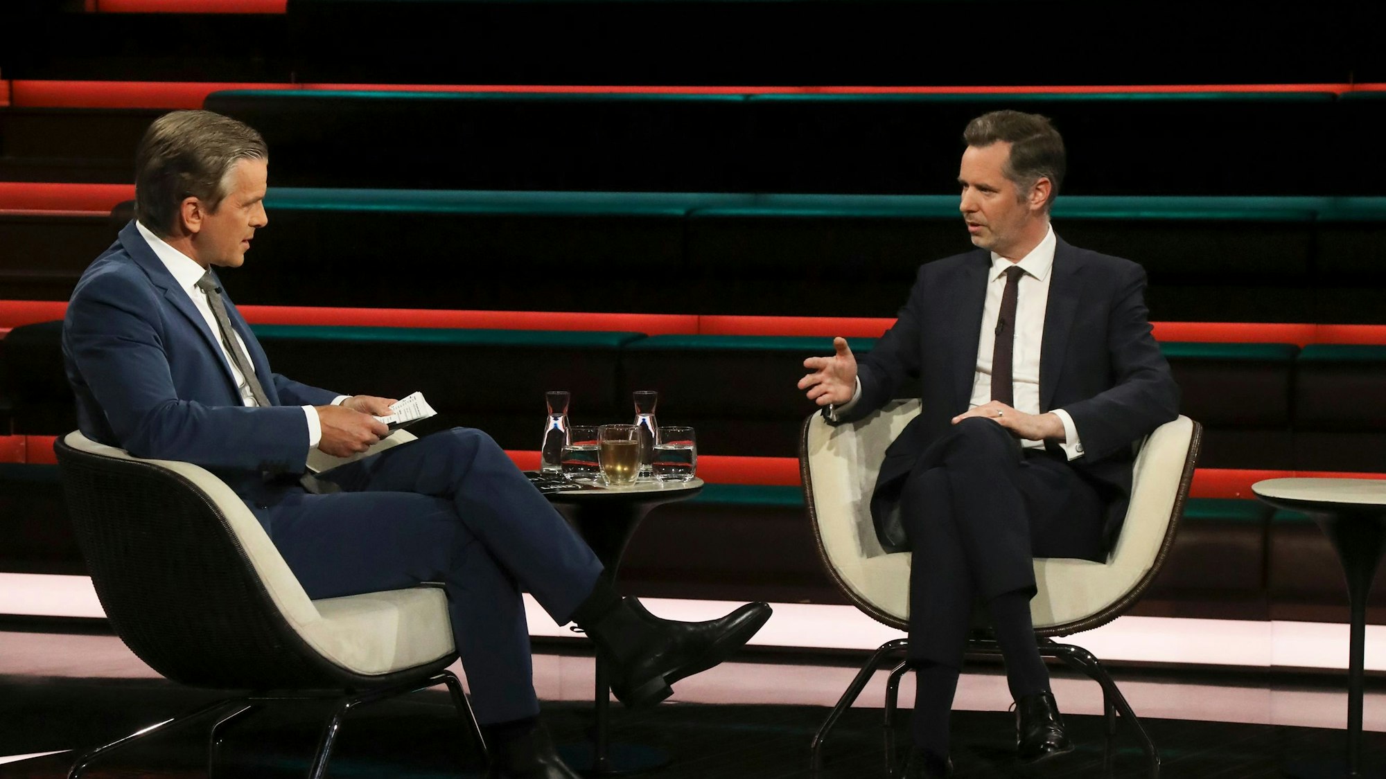 Markus Lanz und Christian Dürr waren im ZDF-Talk nicht unbedingt einer Meinung.