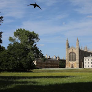 Es ist das King's College an der Universität Cambridge zu sehen.