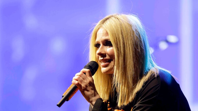 Avril Lavigne auf der Palladium-Bühne in Köln.