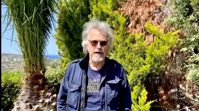 Wolfgang Niedecken auf Kreta