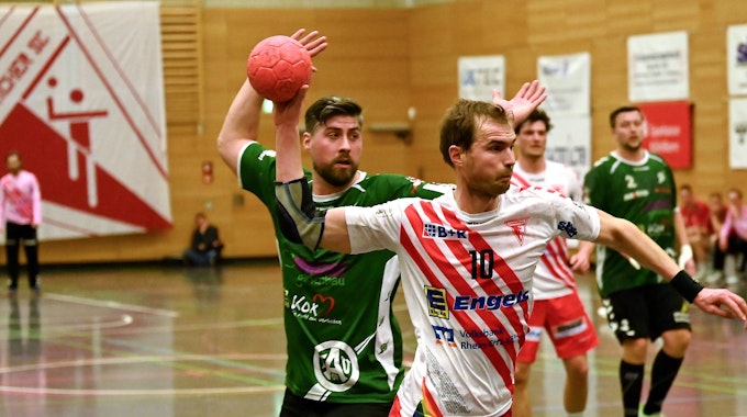 18.03.2023, Handball-Longericher SC Köln-Aldekerk

vorne: Benjamin Richter (Longerich)

Foto: Uli Herhaus