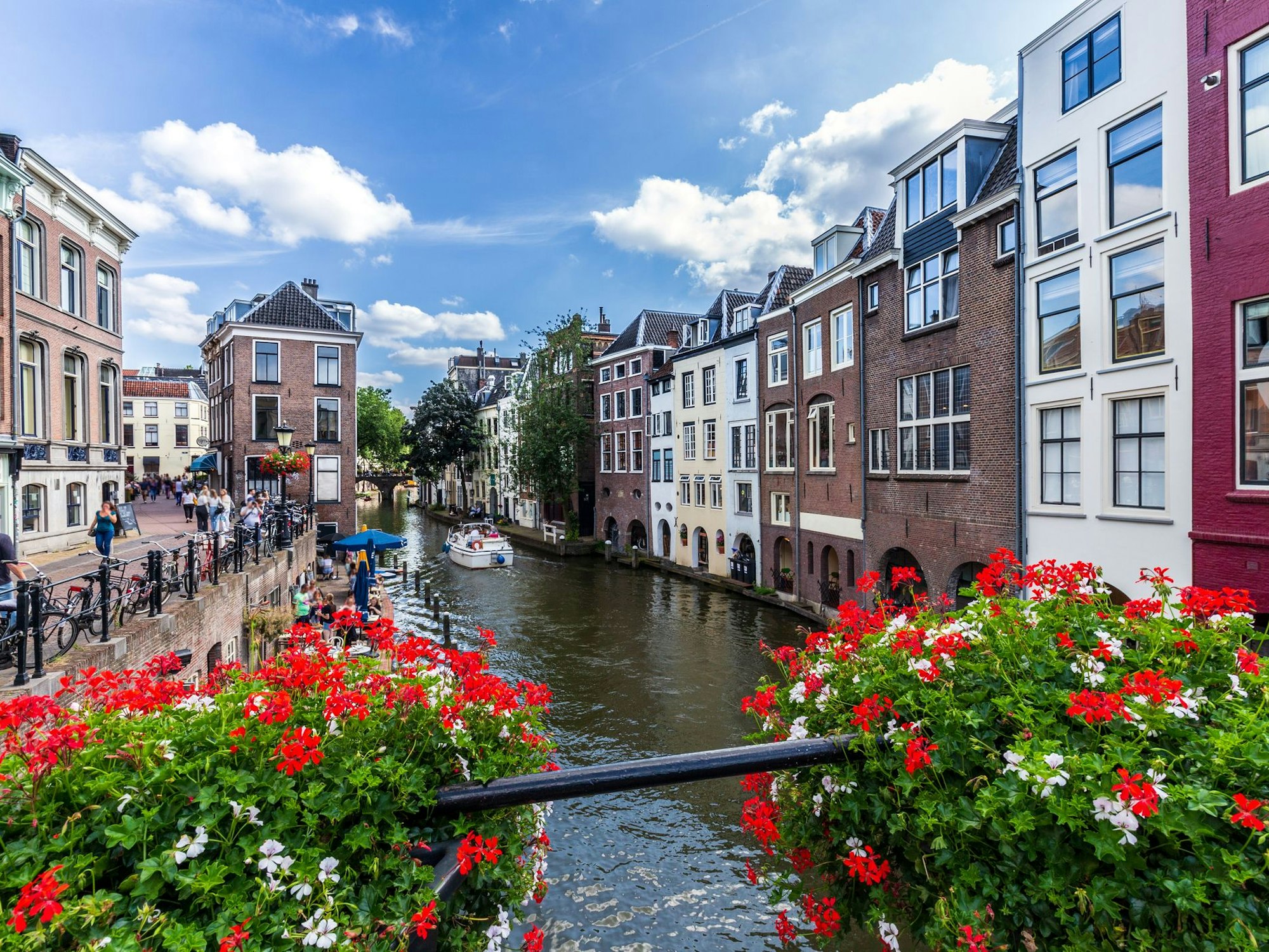 Die Universitätsstadt Utrecht lockt mit ihren malerischen Kanälen jährlich viele Besucher an.