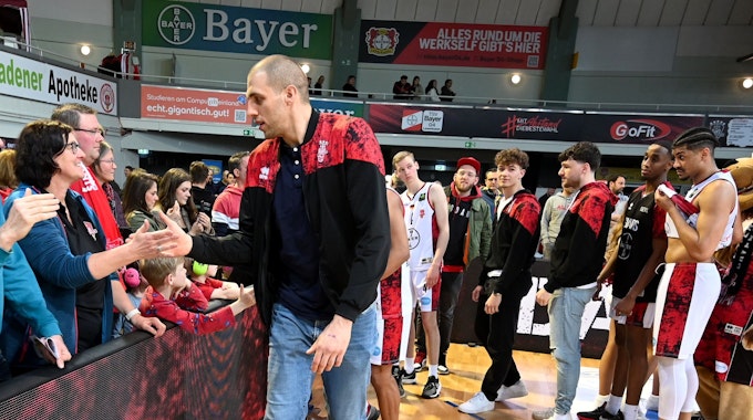 29.04.2023, Basketball-Bayer Giants-VFL Kirchheim

Dennis Heinzmann (Bayer)

Foto: Uli Herhaus