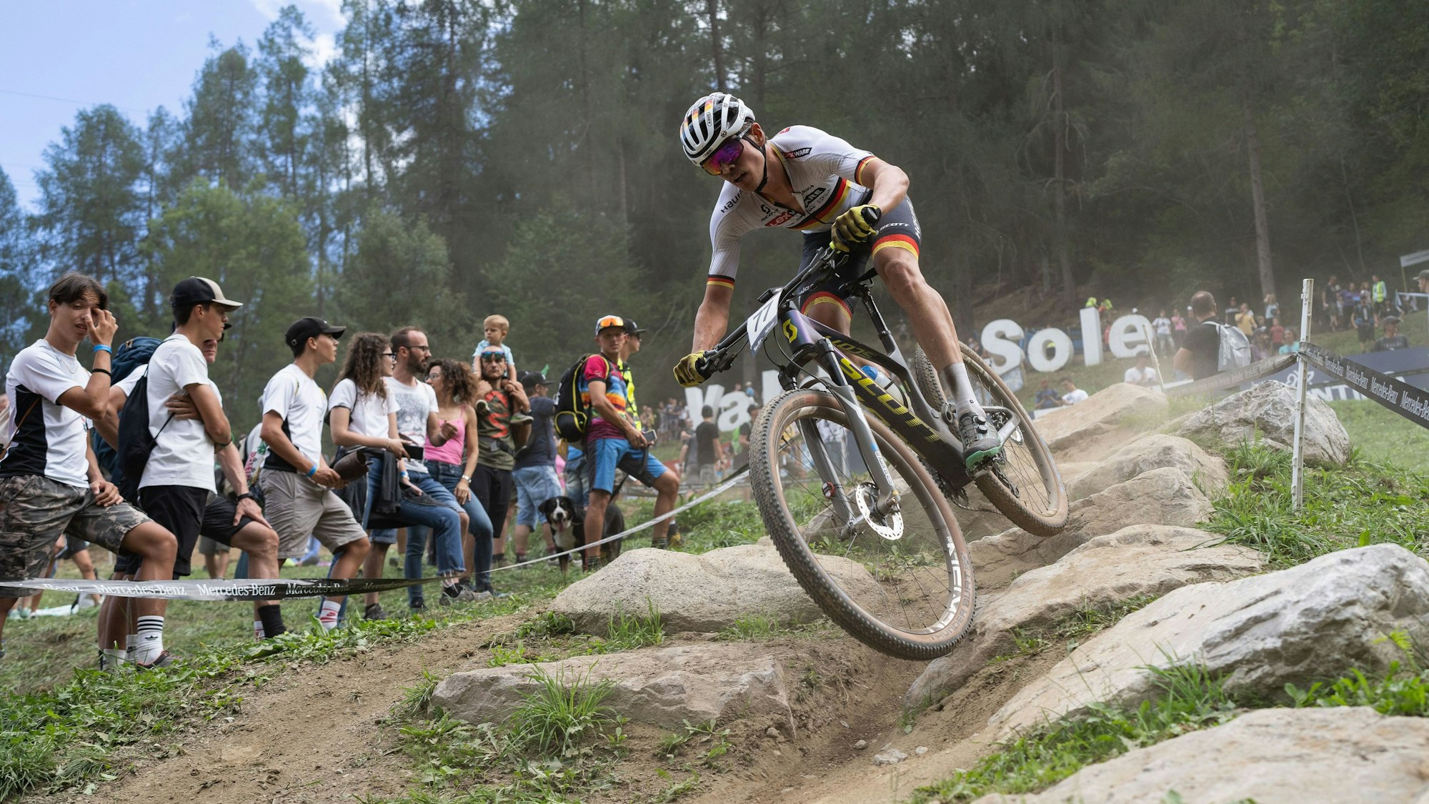 Im September findet auf dem Bielsteiner Waldkurs erstmals ein Fahrradrennen mit E-Mountainbikes statt.