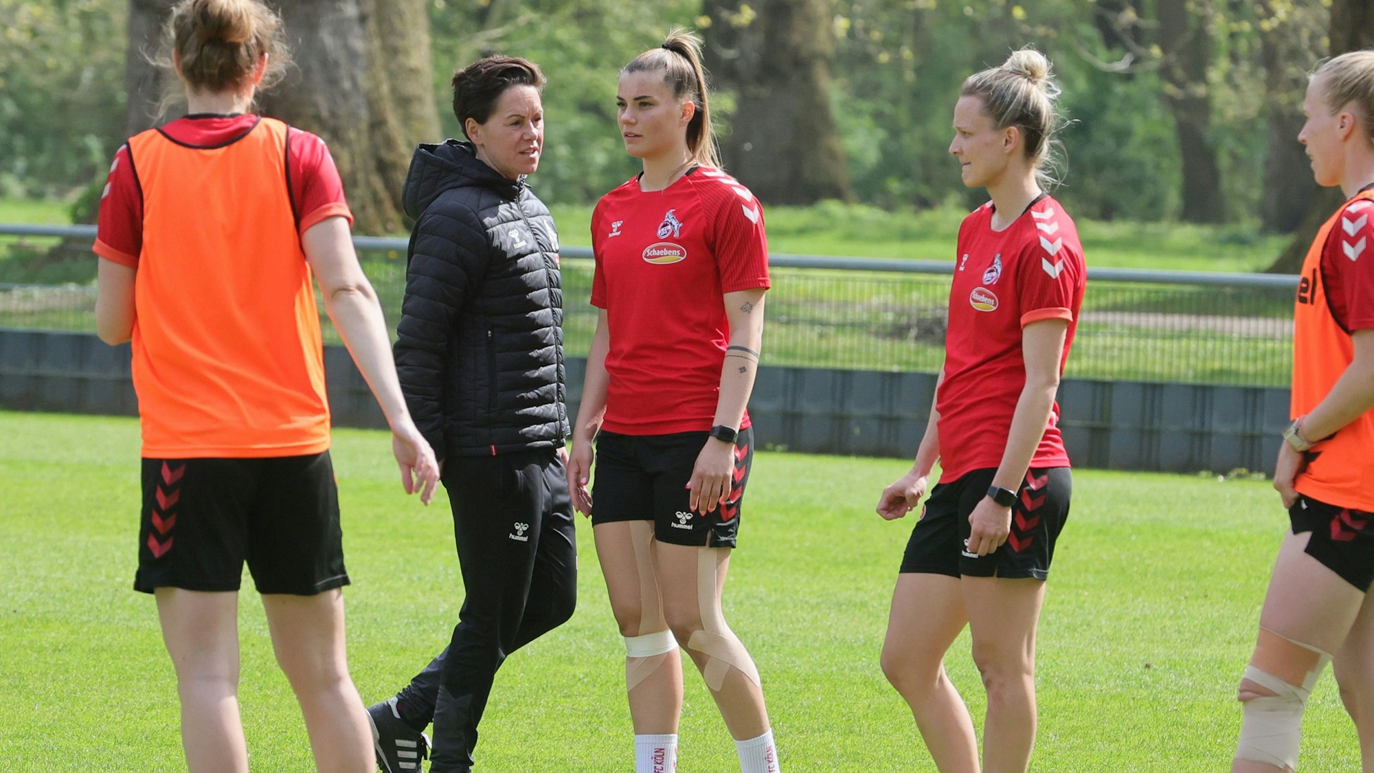 1.FC Köln, Fussball Frauen, Training, Bild: Herbert Bucco, 21.04.2023

