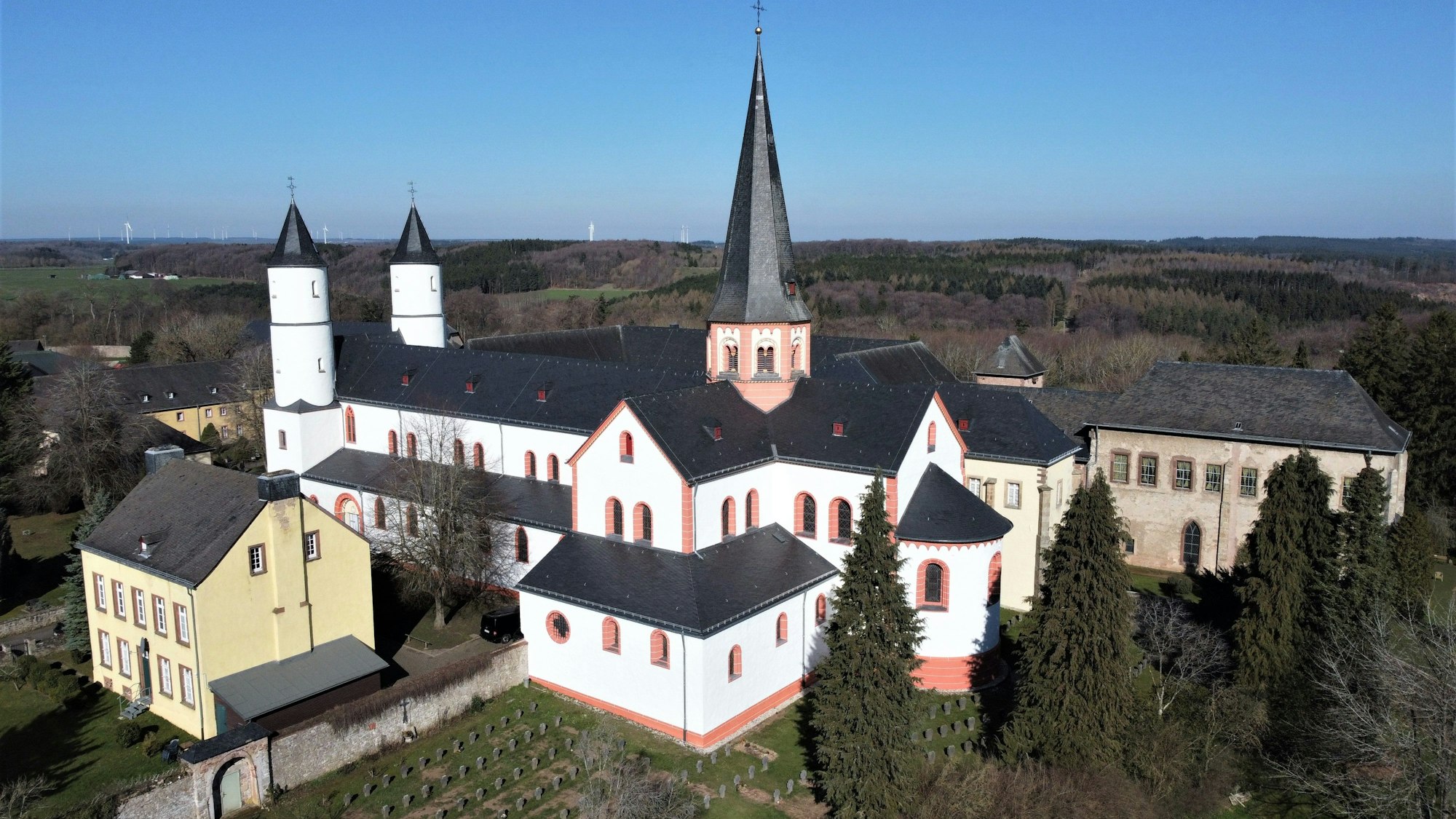 Das Kloster Steinfeld.
