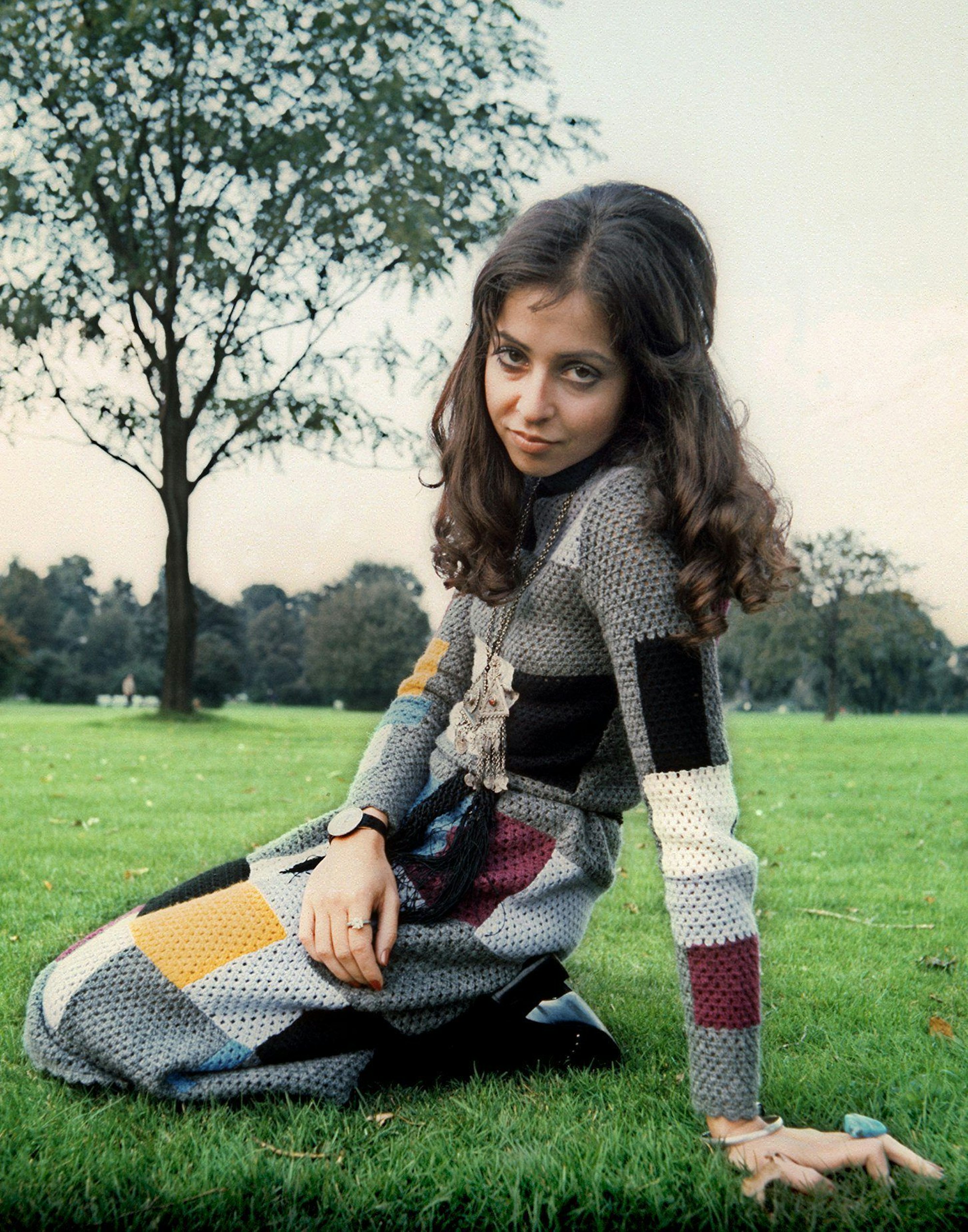 Die Schlagersängerin Vicky Leandros, aufgenommen im September 1970.