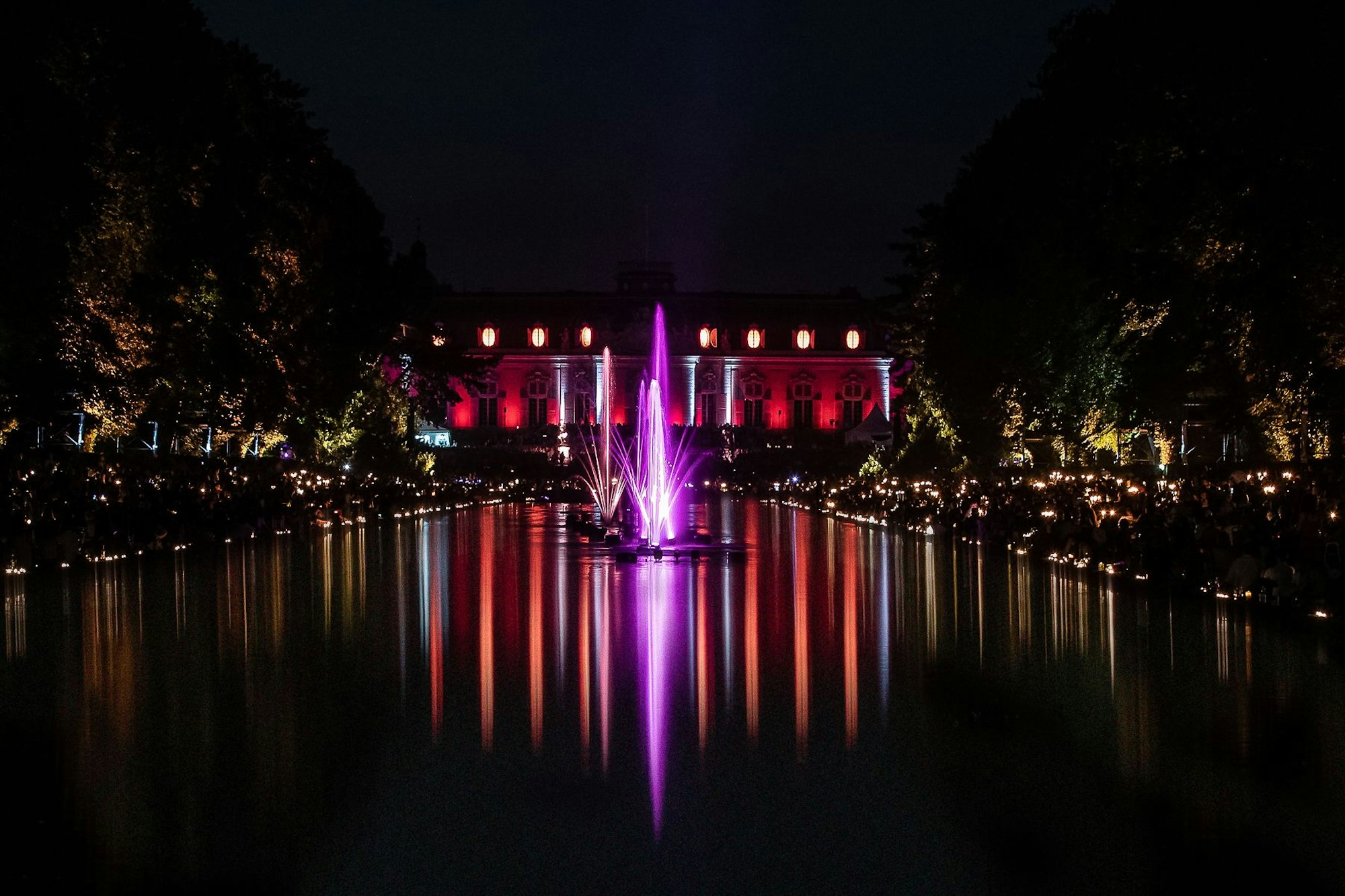 Lichterfest auf Schloss Benrath 2022