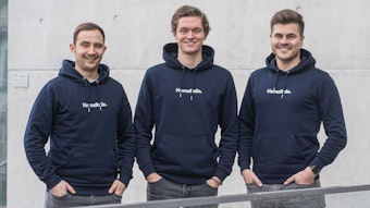 Die Gründer des Kölner Start-ups „HomeRide“ Michel Müller, Hendrik Lallensack und Mirco Meyer (v. l. n. r.).