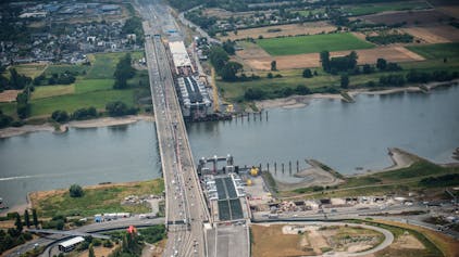 Die Rheinbrücke in Leverkusen. Bild: Ralf Krieger