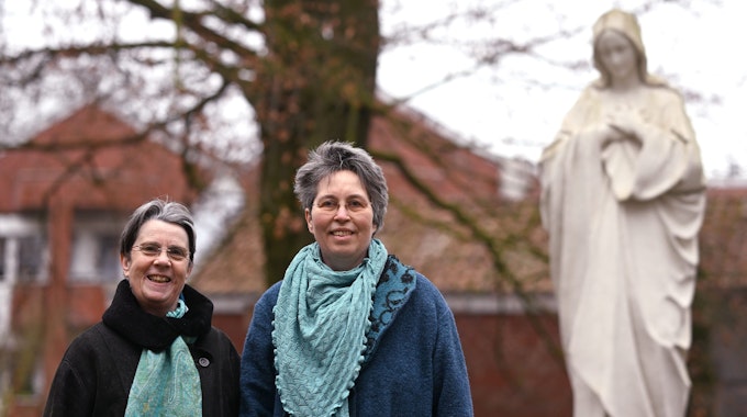 Monika Schmelter (l.) und Marie Kortenbusch haben ihre Beziehung rund 40 Jahre geheim gehalten.