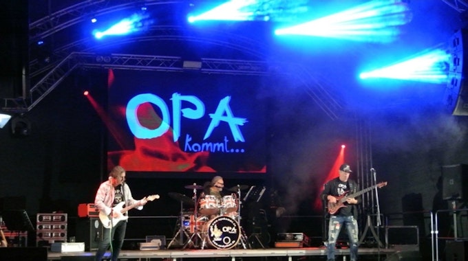 Zur Eröffnung des Festes spielt am Freitagabend die Band „Opa kommt“.