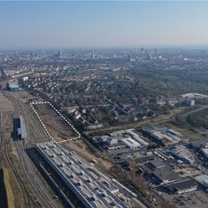 Luftbild aus Köln-Bilderstöckchen.