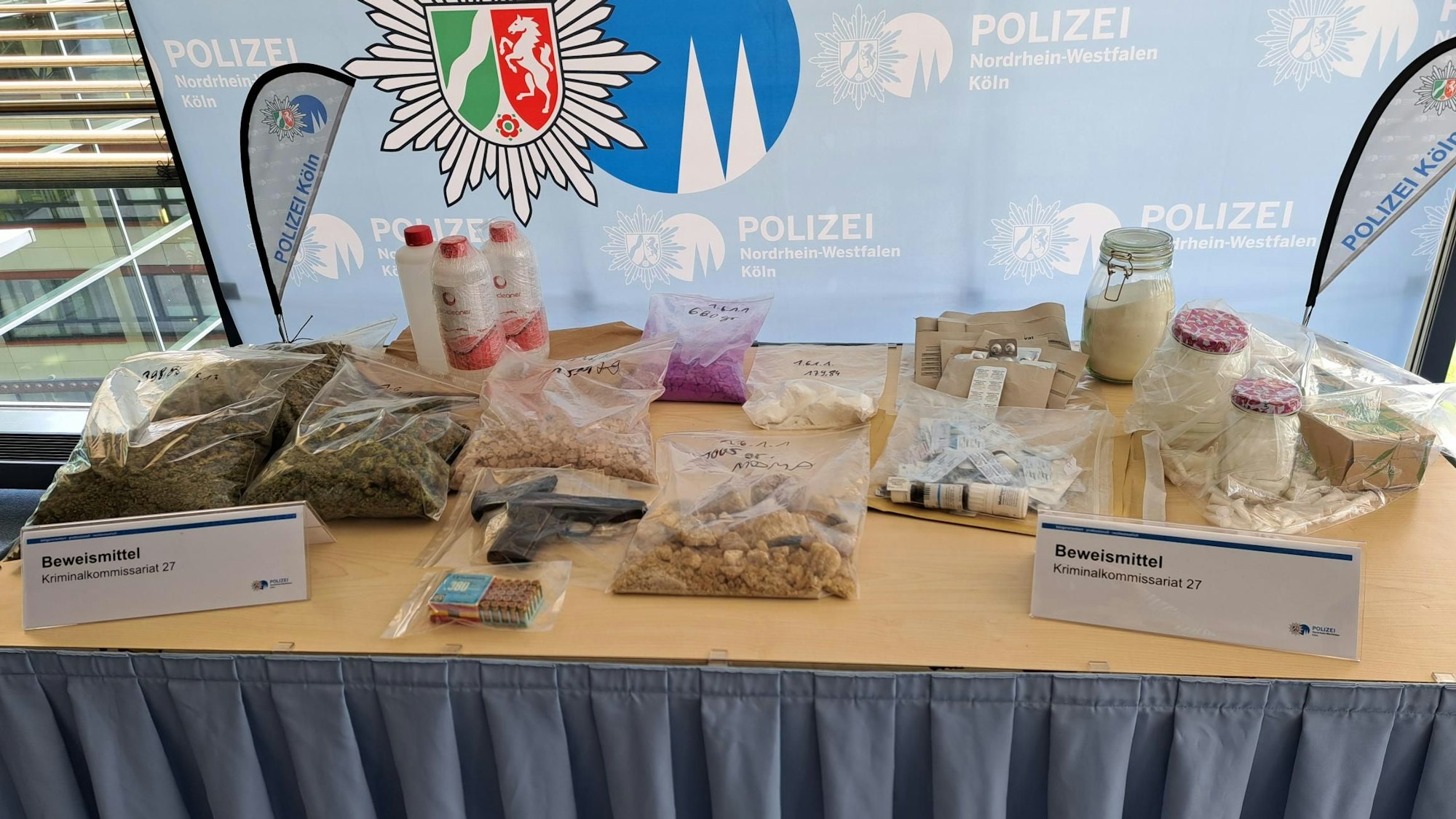 Drogen- und Waffenfund in der Kölner Südstadt