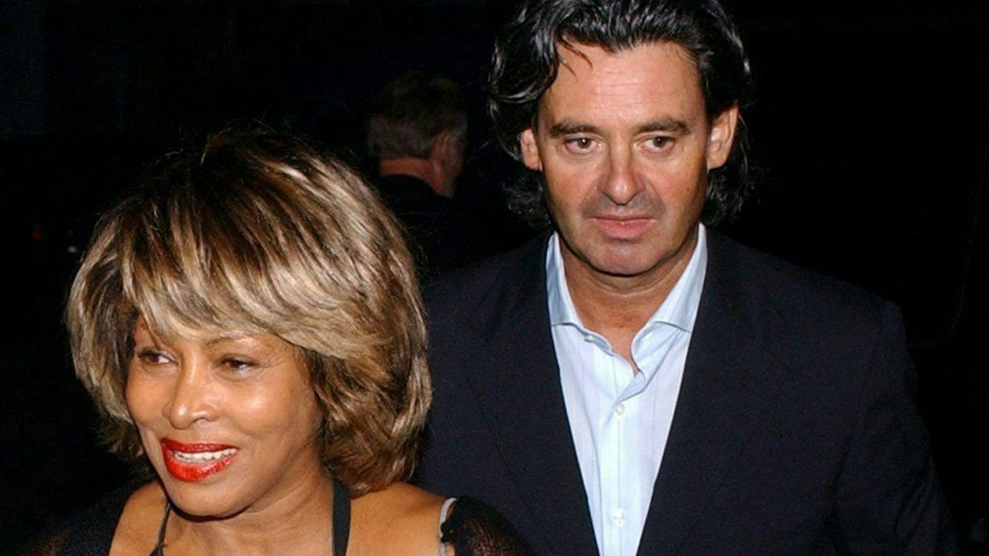 Tina Turner und ihr Mann Erwin Bach im Jahr 2003