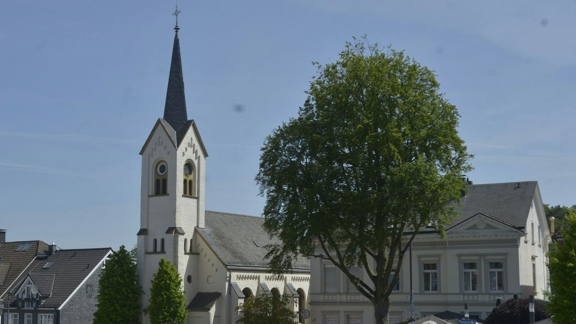 Die Evangelische Kirche am Markt in Wipperfürth.
