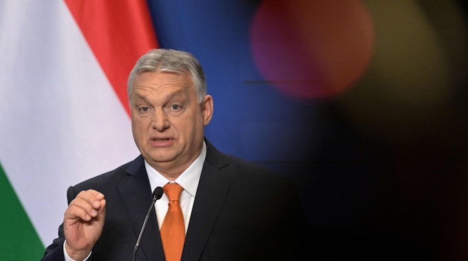 Viktor Orbán, Ministerpräsident von Ungarn.