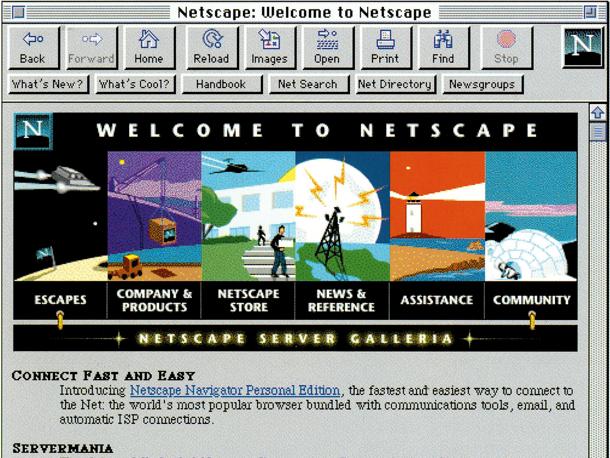 Im Jahr 1994 wurde Netscape Communications gegründet. Bild zur Verfügung gestellt vom Taschen Verlag zum Buch "The Computer"

