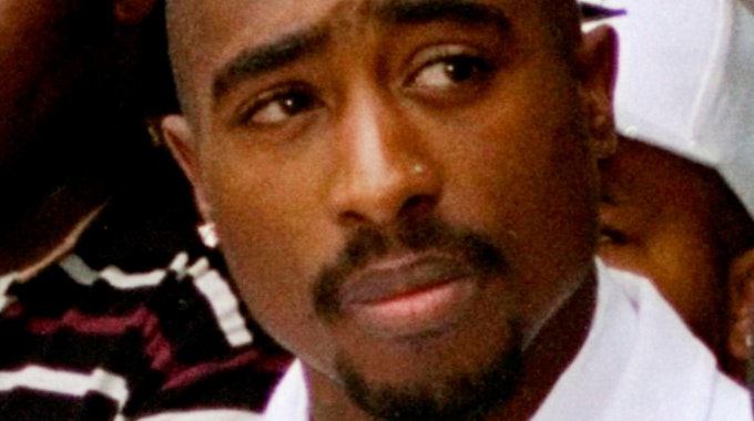 Der US-Rapper Tupac Shakur im Jahr 1996.
