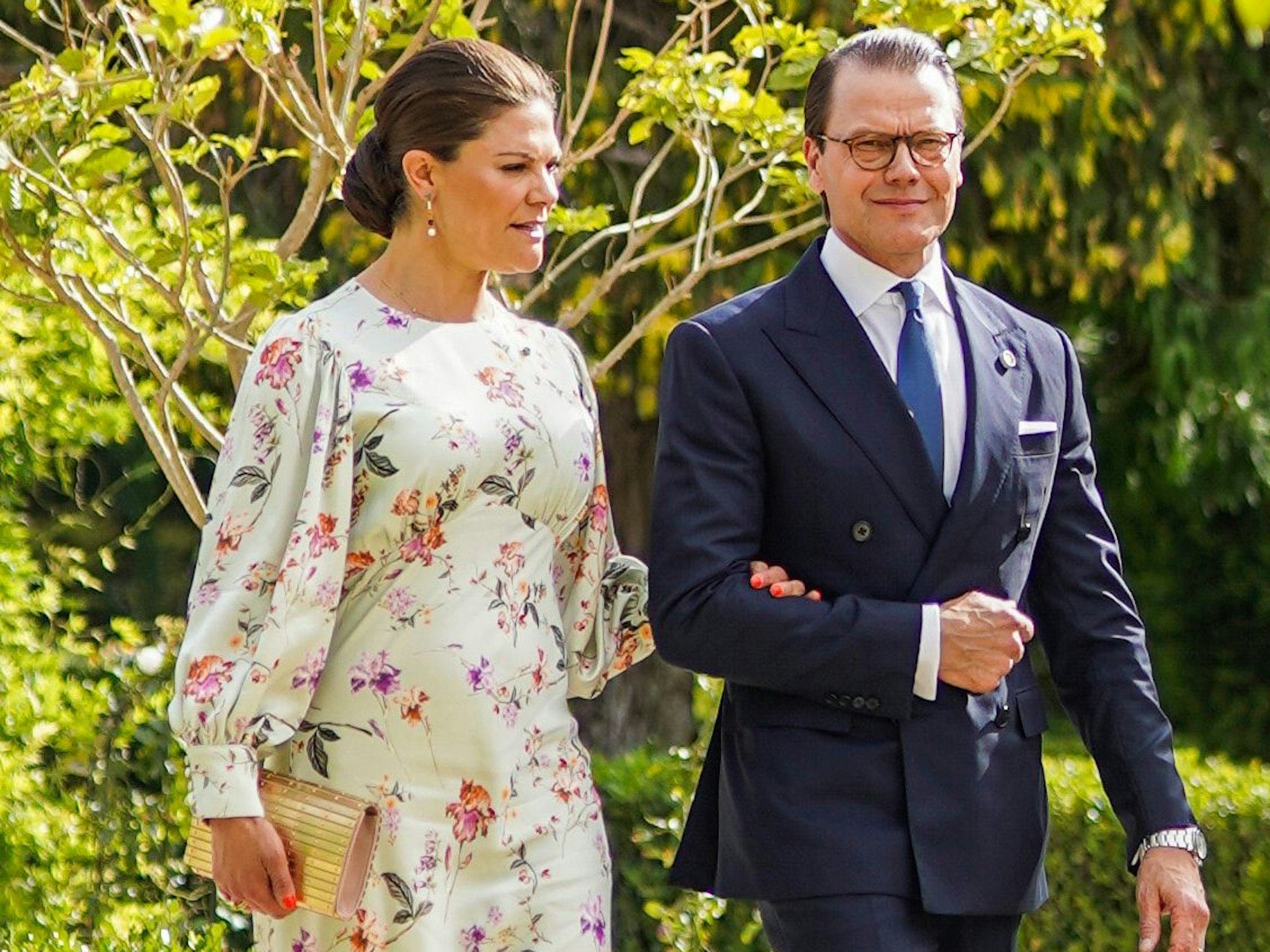 Die schwedische Kronprinzessin Victoria und ihr Ehemann Prinz Daniel.