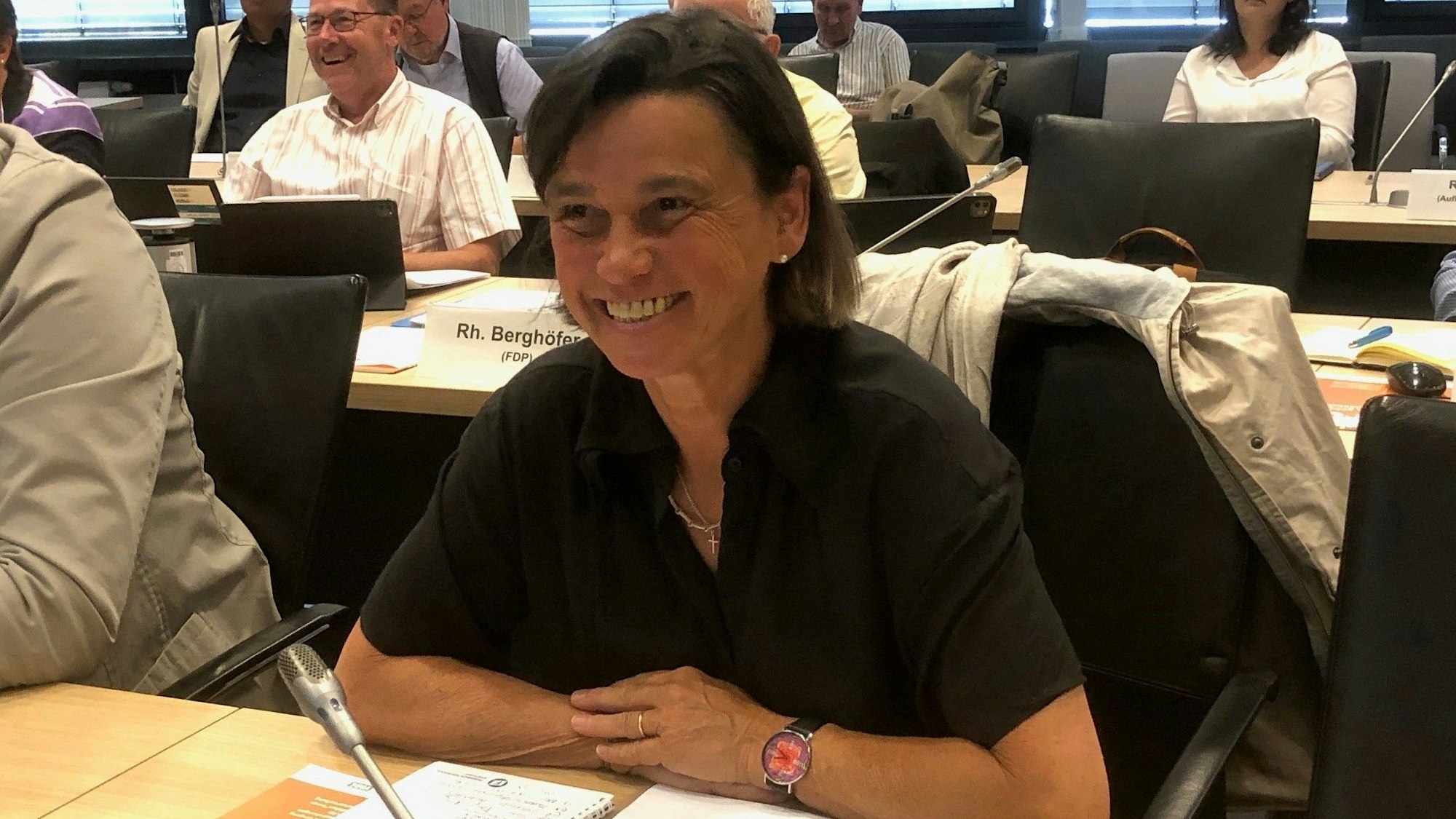 Monika Ballin-Meyer-Ahrens im Leverkusener Stadtrat