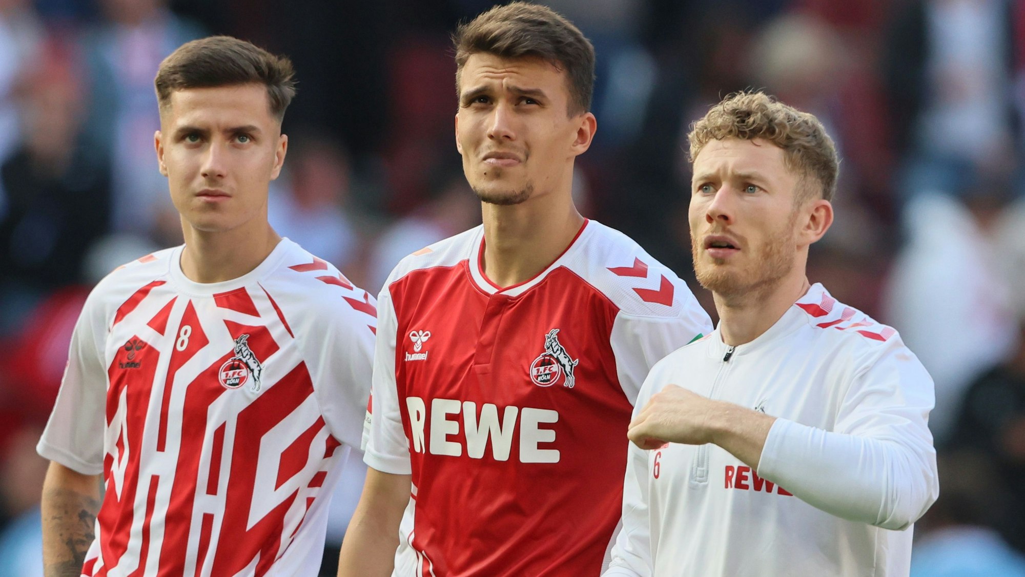 Denis Huseinbasic, Dejan Ljubicic und Florian Kainz überzeugten in der vergangenen Saison im Kölner Mittelfeld.