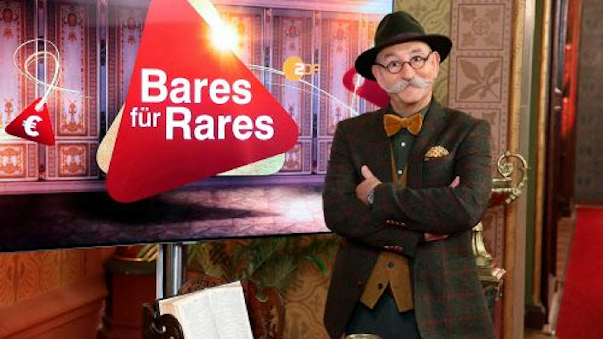 Horst Lichter (hier zu sehen im November 2019) moderiert seit 2013 die ZDF-Trödelshow „Bares für Rares“.
