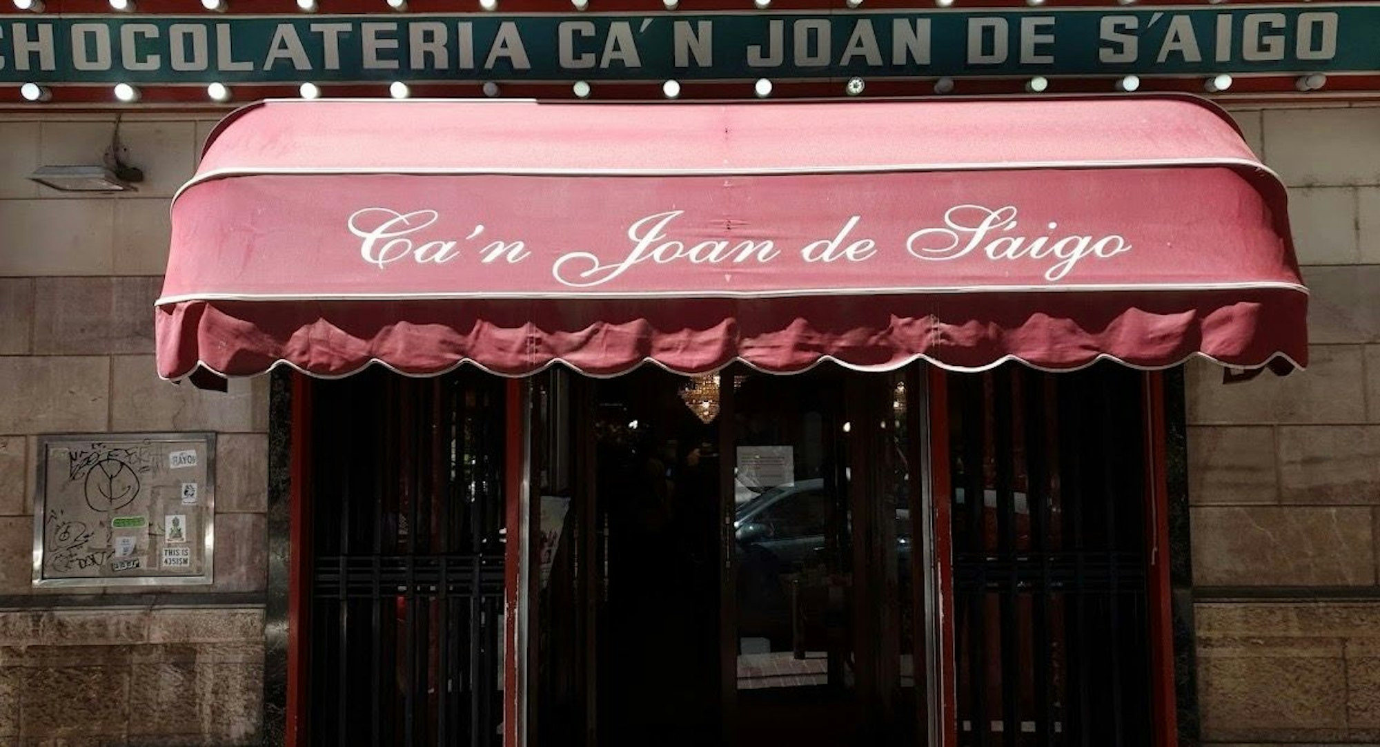 Das „Ca'n Joan de S'Aigo“ ist das älteste Café in Palma de Mallorca.