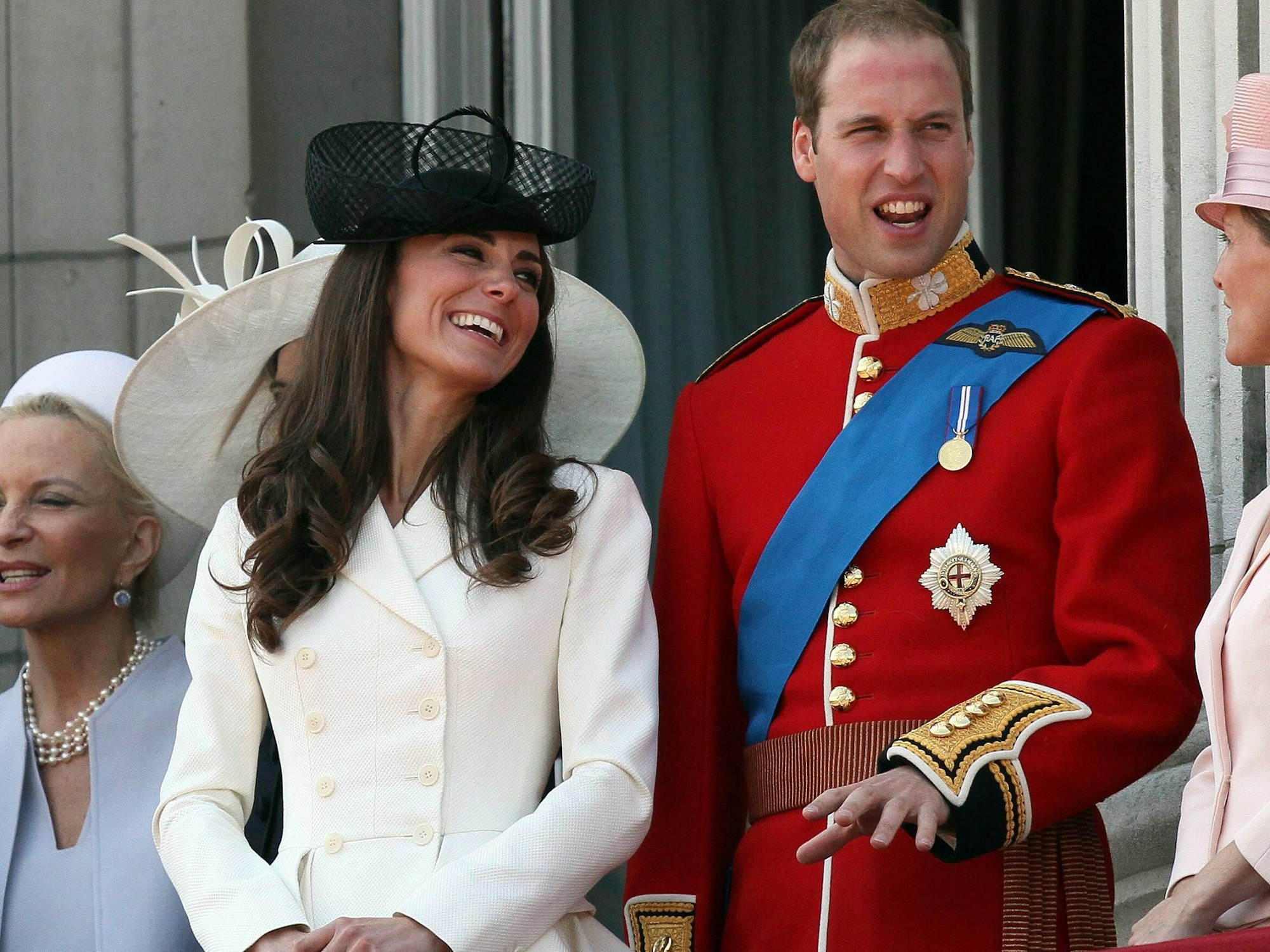 Prinzessin Kate neben Prinz William bei der Geburtstagsparade „Trooping the Colour“