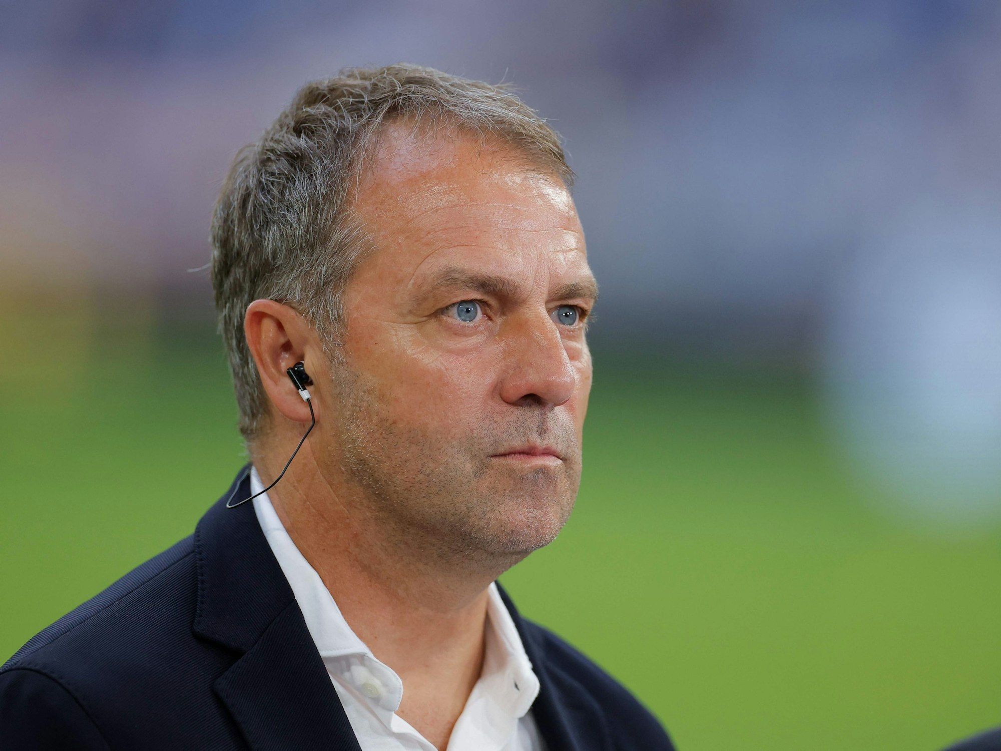 Bundestrainer Hansi Flick auf Schalke.