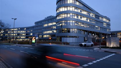 Die Zentrale der Rhein-Energie am Parkgürtel in Ehrenfeld.