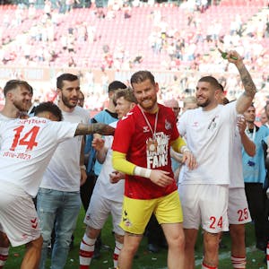 Timo Horn verabschiedete sich mit dem Heimspiel gegen die Bayern am 27. Mai vom FC und seinen Fans.