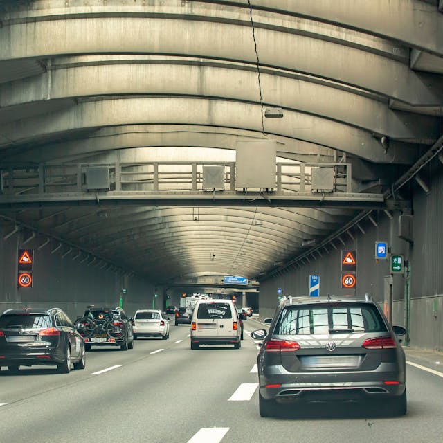 Der Tunnel Lövenich ist rund 1500 Meter lang.